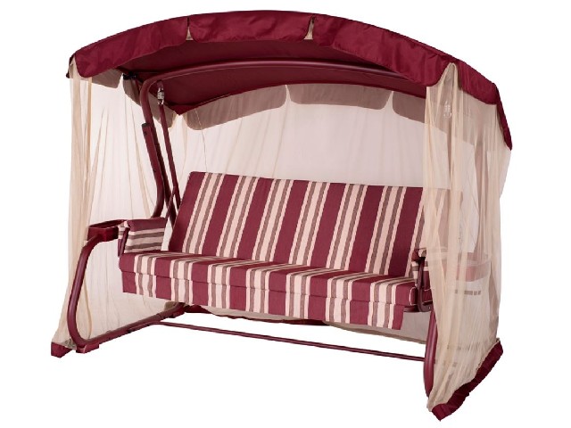 Качели садовые Милан цвет винный Артикул A51R.304